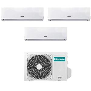 Hisense Condizionatore Climatizzatore Trial Split Inverter Hisense New Comfort 7000+9000+12000 7+9+12 Btu A++ 3AMW58U4SZD1