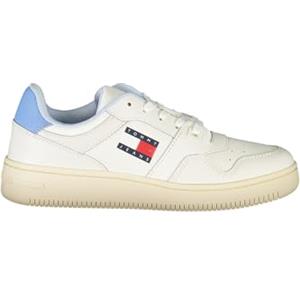 TOMMY JEANS New Tjw Retro Basket Sneaker Ess En0en02505, Basso Top Donna, Blue Sugarplum Blue, Blue Sugarplum Blue