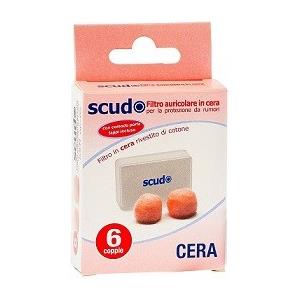 PASQUALI SRL Tappo auricolare earplug scudo in cera 6 coppie 12 pezzi articolo 7en081