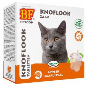 Biofood Compresse con Aglio e Salmone per Gatti - Supporto Immunitario e Salute del Pelo