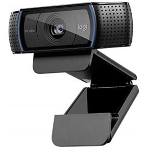 Logitech C920 Hd Pro Webcam, Videochiamata Full Hd 1080P/30Fps, Audio Stereo, ‎Funziona Con Skype, Zoom, Facetime, Hangouts, ‎‎Streaming, Pc/Mac/Laptop/Tablet/Chromebook, Nero