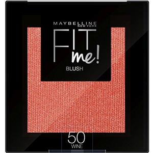 Maybelline New York Blush Fit Me, Texture Compatta in Polvere, Wine