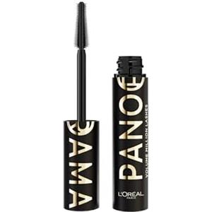 L'Oréal Paris Mascara Volumizzante, Ciglia a Ventaglio e Sguardo Intenso, Senza Grumi e Sbavature, Adatto a Occhi Sensibili, Con il 5% di Complesso Stretchflex, Panorama, Tonalità: All Night Black