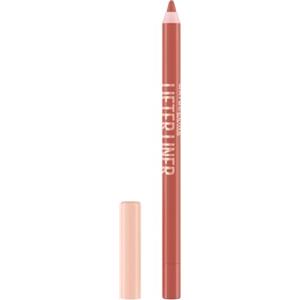 Maybelline New York Matita Labbra, Labbra Rimpolpate, Liftate e con Contorni Definiti, Texture Cremosa e Idratante, Con Acido Ialuronico e Olio di Jojoba, Lifter Liner, Tonalità: 004 Out Of Line