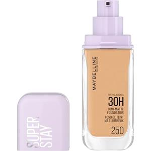Maybelline New York Fondotinta a Lunga Tenuta, Per Tutti i Tipi di Pelle, Finish Matte Luminoso, Copertura Medio-Alta, Fino a 30H di Tenuta, Con Amminoacidi, Superstay Lumi-Matte, Tonalità: 250