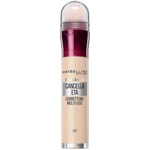 Maybelline New York Correttore Multi-Uso, Idratante e con Coprenza Modulabile, Imperfezioni e Occhiaie Coperte, Con Bacche di Goji e Haloxyl, Cancella Età, Tonalità: 00 Ivory, 6,8 ml