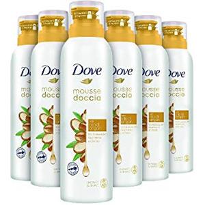 DOVE Mousse Doccia Olio di Argan 6x200 ml (Confezione da 6)
