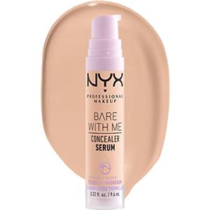 NYX Professional Makeup Bare With Me, Siero Correttore, Naturale, Copertura Media, Vanilla, 9.6ml