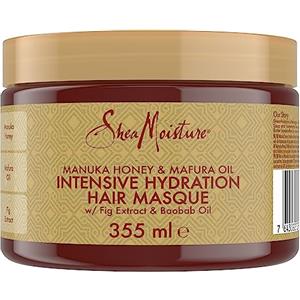 SHEA MOISTURE SheaMoisture Miele di manuka e olio di mafura Intensive Hydration Hair Masque, per capelli secchi e danneggiati 355 ml