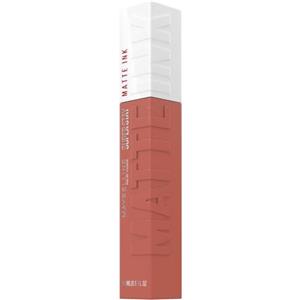 Maybelline New York Rossetto Matte SuperStay Matte Ink, Tinta Labbra a Lunga Tenuta, Colore Intenso e Vibrante, No Transfer, Seductress (65), 5 ml