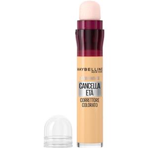 Maybelline New York Correttore Colorato Cancella Età, Copertura Facile e Veloce di Imperfezioni e Discromie, Con Bacche di Goji e Haloxyl, Cancella Età, Tonalità: Giallo, 4,7 ml