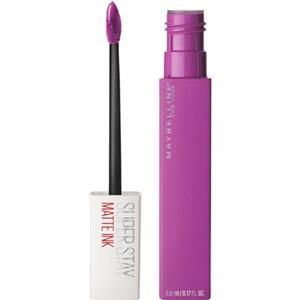 Maybelline New York Rossetto Matte SuperStay Matte Ink, Tinta Labbra a Lunga Tenuta, Colore Intenso e Vibrante, No Transfer, Creator (35), 5 ml