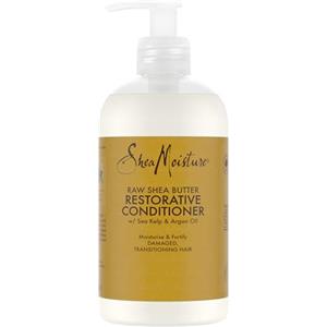 SHEA MOISTURE SheaMoisture Burro di karité puro Restorative Conditioner, per capelli danneggiati 384 ml