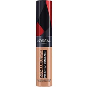 L'Oréal Paris Correttore Liquido Infaillible 24h More Than Concealer, Coprenza Elevata a Lunga Tenuta, Tonalità: 330 Pecan