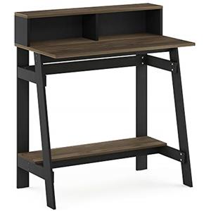 Furinno Simplistic Scrivania per Computer, Legno, Marrone (Columbia Walnut), Taglia Unica