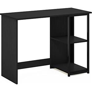 Furinno Camnus Scrivania per Computer, Engineered Wood, Americano/Nero, 74.2 (D) x 101.0 (W) x 45.0 (H) cm