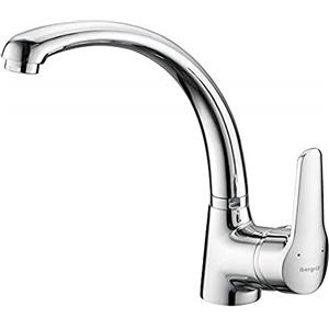Ibergrif M14150- rubinetto cucina girevole a 360° Rubinetto da cucina con beccuccio alto, rubinetto per lavello cucina miscelatore per lavandino cucina e beccuccio