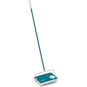 Leifheit Regulus Pulisci Tappeti Manuale Color Turchese, Scopa Meccanica, Blu