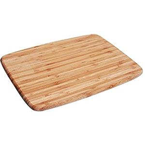Excelsa Eco Living Tagliere da Cucina in Legno di bambù, Naturale, 25 x 35 cm