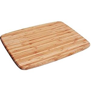 Excelsa Eco Living Tagliere da Cucina in Legno di bambù, Bamboo, Naturale, 20 x 15 cm