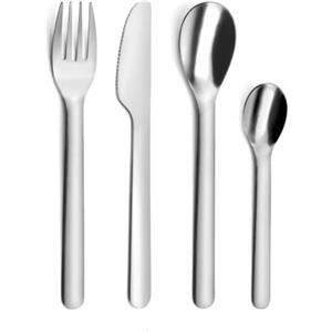 Amefa Mobil'Pocket Set di 4 Posate nomadi, Acciaio Inossidabile
