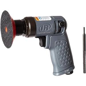Ingersoll-Rand Ingersoll Rand Set Mini Levigatrice Roto Orbitale 3128KA, Levigatrice Roto-Orbitale ad Aria Compressa Piccola e Compatta per Legno e Metallo