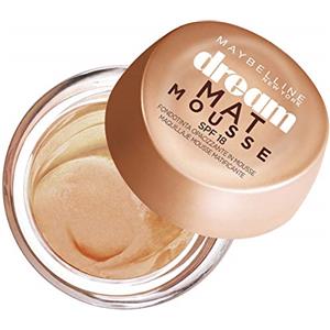 Maybelline New York Dream Mat Mousse Fondotinta Opacizzante in Mousse, 40 Fawn