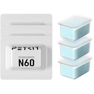 PETKIT N60 Deodorante per Purobot Ultra e Purobot Max PRO Toilette per Gatti Autopulente, Fragranza a Lunga Durata, Alta Sicurezza, Non Irritante, Uso Duraturo (Confezione da 3)