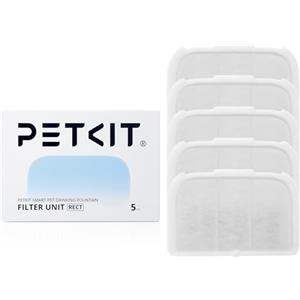 PETKIT EVERSWEET Max Filtri, Filtri Fontanella per Gatti, 5 Pezzi Filtro per Fontana per Gatti,Carbone Attivo,Filtrazione Altamente Efficiente