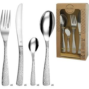 Amefa Tam Set di Posate, Acciaio Inox, Grigio