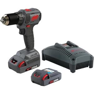 Ingersoll-Rand Ingersoll Rand D3141-K22-EU IQV20 Trapano Avvitatore Compatto Senza Fili, Motore Brushless, 50 Nm di Coppia, 2 Velocità, Design Ergonomico, Nero