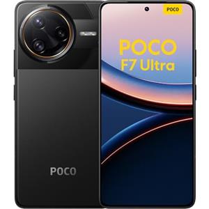Xiaomi POCO F7 Ultra Smartphone, 12+256 GB, Nero, batteria 5300mAh, 120W HyperCharge, HyperAI (Caricabatterie non incluso)