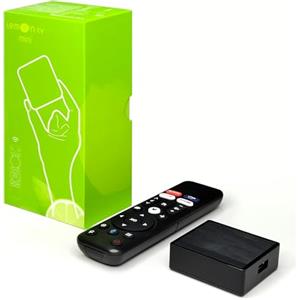 BOXPUT Lemon TV Mini Android 12.0 TV Box 4K - H618 Quad-Core, 2GB RAM | 16GB ROM, Wi-Fi Dual-Band, BT 5.4, Multimediale HD più Conveniente Android TV Box (No Media Player)