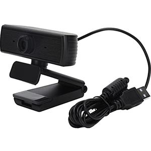 NutriEss Camera da computer USB C15E 1080p Microfono incorporato in webcam HD per plug -conference plug e riproduci materiale addominali neri cavo USB da 1,5 m