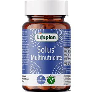 LIFEPLAN Solus Multinutriente 30 Tavolette - Integratore con Vitamine B, Minerali e Sostanze Botaniche per il Benessere Quotidiano