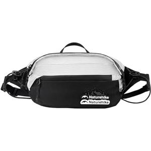 Naturehike Hydrogen - Borsa a tracolla da 5 l, piccola tasca sul petto, da donna, da uomo, pratica borsa a tracolla, impermeabile, per attività all'aperto, ciclismo, escursionismo, bianco