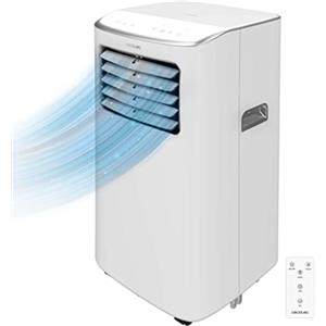 Cecotec Condizionatore Portatile con telecomando e controllo tattile ForceClima 7400 Soundless Touch. 7000 BTU, schermo LED, 4 modalità, 2 velocità, copertura fino a 20 m2