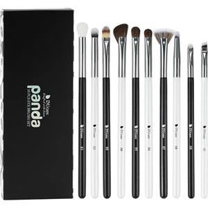 DUcare Set di pennelli per ombretto, 10 pezzi, pennelli professionali per ombretto, set da viaggio, correttore, sopracciglia, ciglia, eyeliner, sfumatura