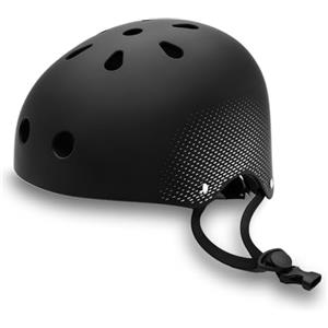 Cecotec Casco Ciudad BrainGuard Urban Black S-M, Taglia S - M (56-58 cm), 420 gr, maggiore comodità, Ruota e cinghia di regolazione, Per biciclette e monopattini elettrici, Nero, Omologato.
