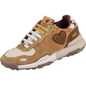 Satorisan - Scarpe Casual Donna - Chacrona Suede - Sneakers Vintage Pelle Sostenibili, Confortevoli e Durevole - Colore String Brown - Taglia 38