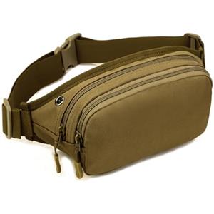 YFNT Tactical Marsupio Portatile Marsupio da Esercito Outdoor Marsupio Militare Marsupio per Ciclismo Campeggio Escursionismo Caccia Pesca correre