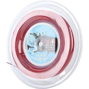 Okuyonic Bobina per Corde da Tennis, Corda per Racchetta da Tennis in Poliestere ad Alta Resistenza per Palestra per Giocatori migliorati(Rosso, 1, 25 mm) Accessori per Badminton e Tennis