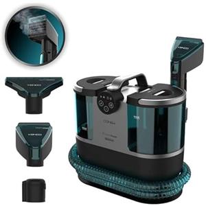 Cecotec Aspirapolvere per Tappezzeria con Cavo - Pulitore Tappezzeria Conga 7000 Carpet&Spot Clean Steam XXL.1700W, Pulizia 3in1, Serbatoio 1600ml acqua pulita e 950ml acqua sporca, Raggio d'azione 7m