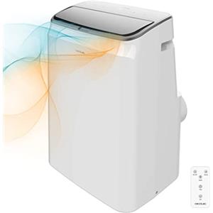 Cecotec Condizionatore portatile con telecomando e pompa di calore Force Clima 14500 Cold&Warm 14000 BTU, display a LED, 5 modalità, deumidificazione, copertura 28 m2