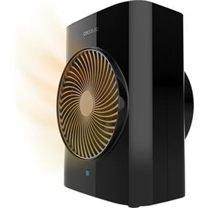 Cecotec Riscaldatore ReadyWarm 2070 Max Force Smart Black. Termoventilatore, 2000 W, 2 Livelli di Potenza, 3 Modalità di Funzionamento, Display LED e Telecomando
