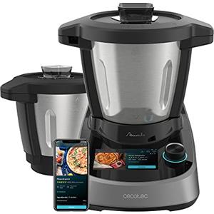 Cecotec Robot di Cucina Multifunzione Mambo Touch con Caraffa Habana. 1600 W, 37 Funzioni, Schermo TFT da 5