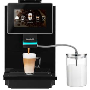 Cecotec Macchina da Caffè Superautomatica Touch Cremmaet OCS. 1500W, 19 Bar, Schermo TFT, Sistema Thermoblock, Pulizia Automatica, Serbatoio da 400g di Chicchi di Caffè, 2L di Acqua e 600ml di Latte