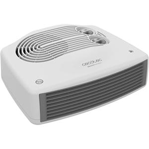 Cecotec Termoventilatore Readywarm 3000 Horizon White. 3000W, Riscalda Fino 28M². Termostato Regolabile, Facile Trasporto, Funzionamento Silenzioso, Sicurezza Surriscaldamento. Ideale Per Ogni Stanza.