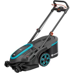 GARDENA PowerMax Duo 46/36V Rasaerba a Batteria, Doppia Lama, 2 Batterie P4A 4.0 Ah