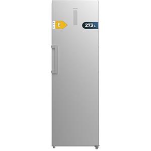 Cecotec Congelatore Verticale 273L Bolero CoolMarket UF 273 Inox E. 185 cm di altezza, totale no gelo, motore inverter Plus, basso consumo, doppio utilizzo: congelatore o frigorifero, display